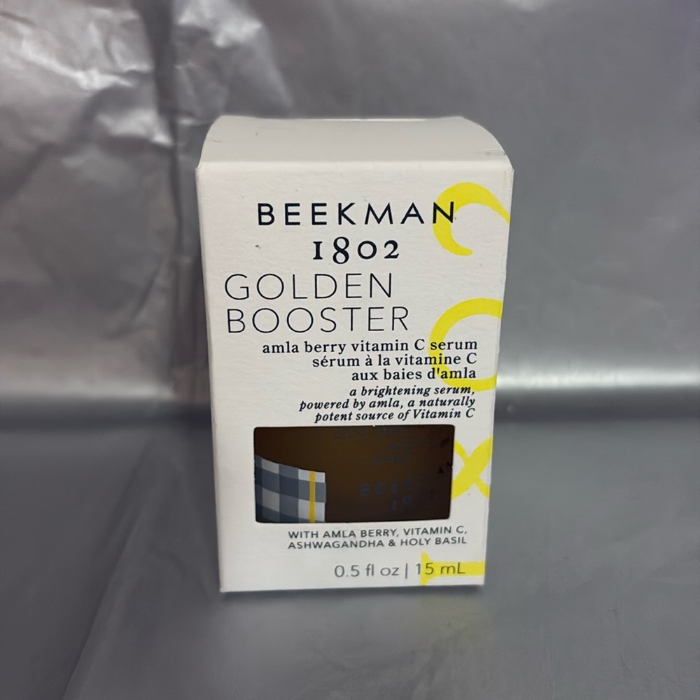 Beekman 1802 Golden Booster Amla Berry Vitamin C Brightening Serum